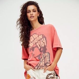 Daydreamer Free People Bob Dylan And The Band Tee